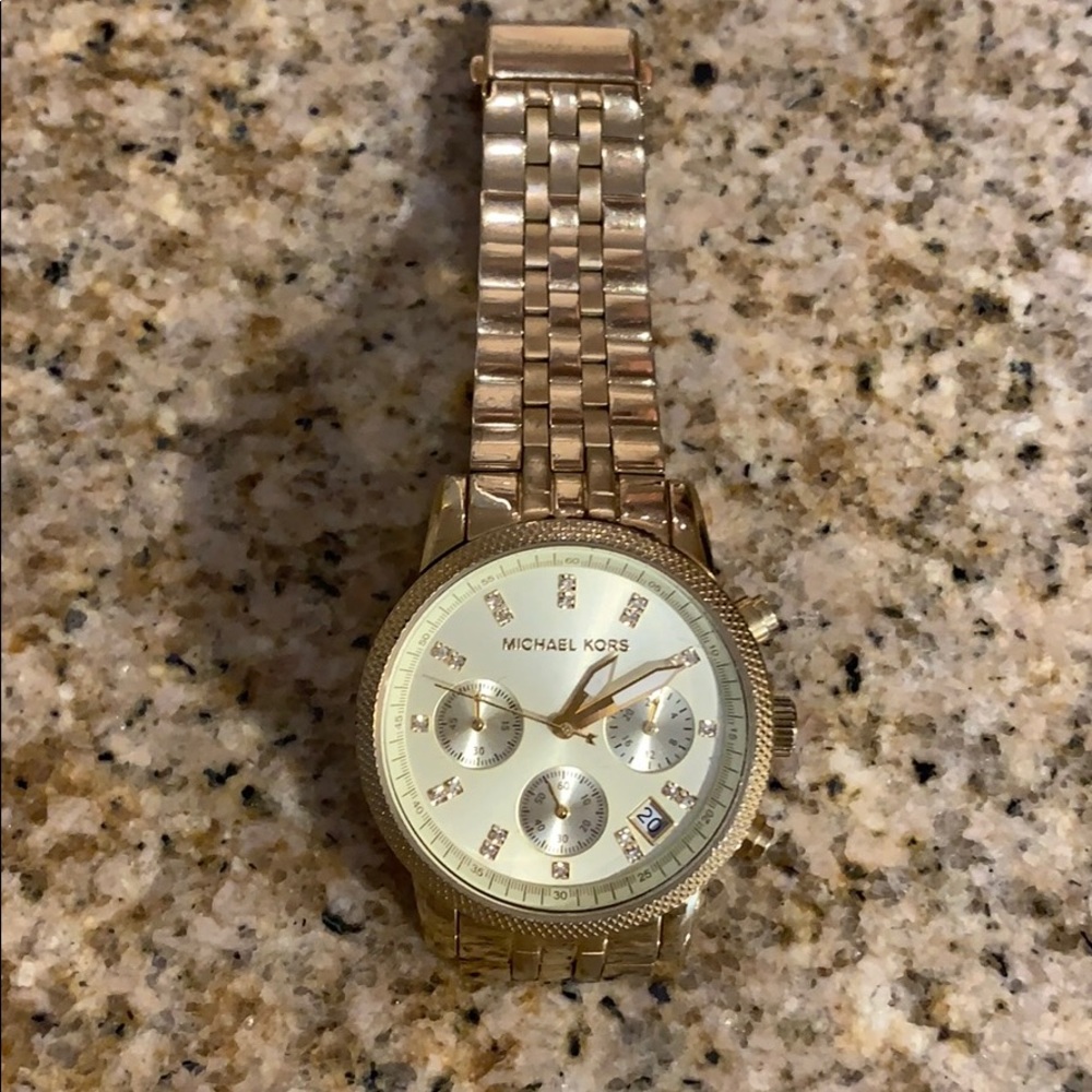 Michael Kors gold watch